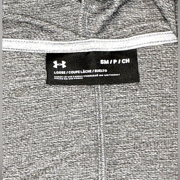 Under Armour Gray Open Cardigan Wrap - Small - Picture 11 of 11